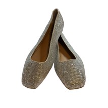 INC Silver Sparkle Flats Girls Size 3 New - £16.63 GBP