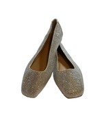 INC Silver Sparkle Flats Girls Size 3 New - £16.59 GBP