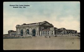 KANSAS CITY UNION STATION Kansas City MO - not posted printed postcard - $4.95