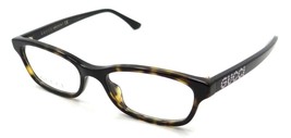 Gucci Eyeglasses Frames GG0730O 002 47-16-140 Havana Made in Italy - £170.40 GBP