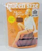 Lamour Hosiery Moulin Rouge Queen Size Panty Hose Beige VTG NOS New Canada Made - £4.98 GBP