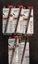 5 Pks Revlon Eyeliner Brown #203, Charcoal #204, Black #214 (MK 2/7) - $24.75