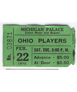 OHIO PLAYERS Rare 1975 Ticket Stub Michigan Palace Original Very Good Co... - £6.90 GBP