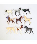 Breyer Reeves Standing Foal Lot of 9 Foals Used Brown Tan Vintage Custom... - $94.85