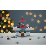 Hallmark 1991 Magic Ornament &quot;Toyland Tower&quot;  - No Box Sign Of Use - $254.06 MXN