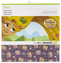 Cricut Disney Tangled, Rapunzel’s Journal, Paper, 12 Sheets Total. 2 Eac... - £11.95 GBP