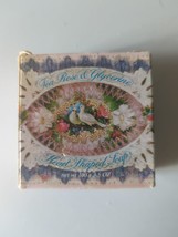 Vintage Crabtree &amp; Evelyn TEA ROSE &amp; GLYCERIN Heart Shaped SOAP Bar - $22.99