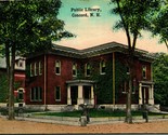 Publici Biblioteca Costruzione Concord Nuovo Hampshire Nh Unp 1910s DB C... - $3.03