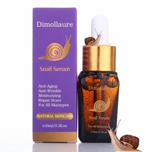 Snail Serum Anti Wrinkle Face Moisturizer Anti-Aging Whitening Skin Care 2pcs - $14.80