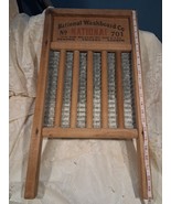 National Washboard Co No 701 &quot;Zinc King&quot; Decor Laundry Room Antique Vint... - $65.88 CAD