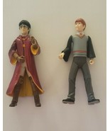 Lot Of 2 Vintage HARRTY POTTER 5&quot; Action Figures: Ron Weasley Harry In R... - $12.99