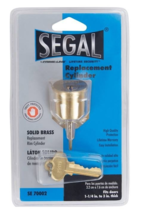 Prime-Line SE 70002 Lock Cylinder, Keyed Different Key, Brass, Brushed B... - $314.89 MXN