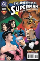 The Adventures of Superman Comic Book #535 DC Comics 1996 NEAR MINT UNREAD - £2.33 GBP