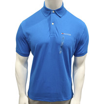 NWT TOMMY HILFIGER MSRP $69.99 MEN&#39;S SKY BLUE SHORT SLEEVE POLO SHIRT SI... - $30.59
