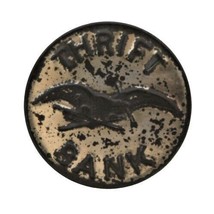 Vtg Thrift Bank Eagle Coin Tin  - $24.99
