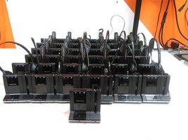 Lot of 37 Defective Plantronics WO2 Base Stations &amp; 30X Wireless Headsets AS-IS - £195.54 GBP