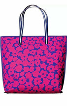 Estee Lauder Large Pink Blue Purple Daisy Flowers Floral Tote Bag Purse Shopper - £7.95 GBP