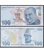 Turkey. Banknote 100 lirasi. 2009 (2012). Unc. Paper. Cat# P.226b - £56.28 GBP