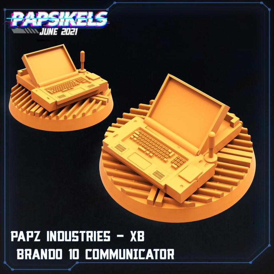 3D Printed Papsikels Papz Industries Xb Brando 10 Communicator Aliens vs... - $5.81+