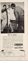 1949 Print Ad Canadian Govt Travel Bureau Fishing Vacations Unlimited Huge Pike - £12.37 GBP