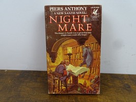 NIGHT MARE by Piers Anthony! Vintage 1983 Ballantine Del Rey FIRST Edition - £2.34 GBP