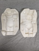 Vintage Ceramic Slip Casting Mold of Caroling Bear W/ Bells S-1524 Scioto - £37.85 GBP