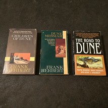 Frank Herbert DUNE Paperback Lot of 3 The Road To Messiah Children Of Series - $29.65