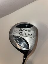 Beast Ti 460 Titanium Enhanced Driver 100% Carbon Graphite RH Black 10* ... - $49.25