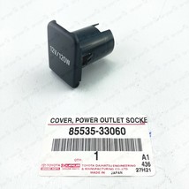 New Genuine Toyota Cig Lighter Ac Power Outlet Socket Cap Cover Plug 85535-33060 - £9.97 GBP