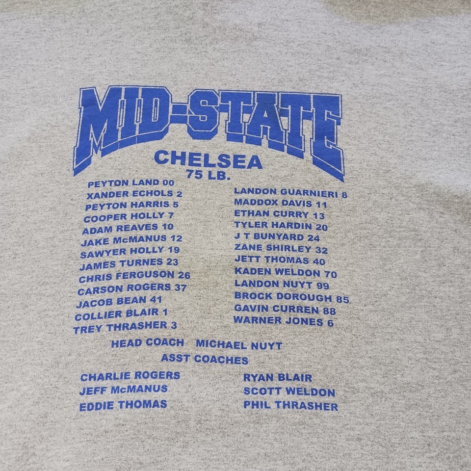 Gildan Heavy Blend MIOSTATE CHAMPIONS Men's Gray Cotton Hoodie Sweatshirt Sz 2XL Item image 5