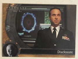 Stargate SG1 Trading Card Richard Dean Anderson #52 Disclosure - £1.54 GBP