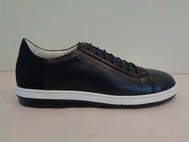 English Laundry Size 11.5 PRIMROSE Navy Leather Fashion Sneakers New Men... - $193.05