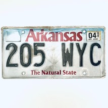 2018 United States Arkansas Natural State Passenger License Plate 205 WYC - $225.61 MXN