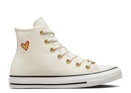 Converse Womens Chuck Taylor All Star Hi Sneaker Vintage White/Hearts A05139F - £36.73 GBP+