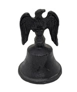 Black Eagle Cast Iron Taiwan Made Vintage Primitive 5&quot; Tall Solid Bell - €7,63 EUR