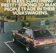 1972 American Motors Purple Gremlin X Gold Advertisement Automobilia DWII17 - £23.95 GBP