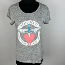 Bon Jovi You Give Love A Bad Name Womens S T-Shirt - £19.46 GBP