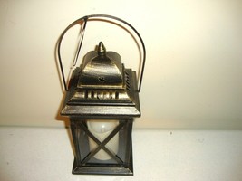 Rustic new led candle Lantern in Black - battery operated image 5