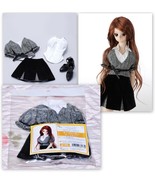 BJD Volks Dollfie Dream DD L Bust Monochrome Ribbon Suit Doll Skirt Outf... - £65.27 GBP