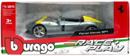 Bburago - 18-26001 - Race + Play - Ferrari Monza SP1 - Scale 1:24 - Red - $735.69 MXN