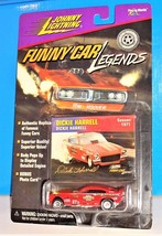 Johnny Lightning Funny Car Legends 1971 Dickie Harrell Chevy Vega Red - £10.90 GBP