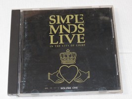 Simple Minds Live In The City Of Light CD Volume One 1987 Virgin Records - £10.07 GBP