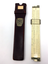 Vintage Post Versalog Slide Rule, No. 1460, Hemmi Bamboo made in Japan S... - $21.99