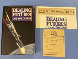 Dealing in Futures by Joe Haldeman (1985, Hardcover) Review Copy - $18.69