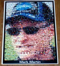 Amazing Mark Martin NASCAR Montage 1 of only 25 ever - £8.64 GBP