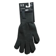 Under Armour Mens Halftime Tech Gloves Grey Size Medium New - £13.83 GBP