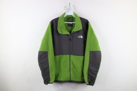 Vintage The North Face Womens Large Spell Out Denali Fleece Jacket Lime ... - £46.51 GBP