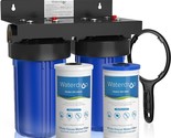 Waterdrop Whole House Water Filter System, With Carbon Filter, 1&quot; Inlet/... - £142.47 GBP