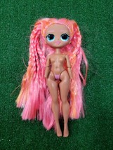 Lol Surprise! Omg Lights Dazzle Fashion Doll Big Sister Neon Orange Nude No Hand - £9.00 GBP