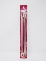 Susan Bates Silvalume Knitting Needles - New -  US 15   10mm   10&quot;  25 cm - £6.22 GBP